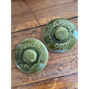 Western Stoneware Co, Lid only Vintage 1970s Monmouth ceramic.